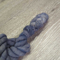 Cotton Lead Rope *gc, mnr dirt, faded, snags, pills, tape
