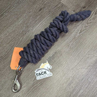 Cotton Lead Rope *gc, mnr dirt, faded, snags, pills, tape
