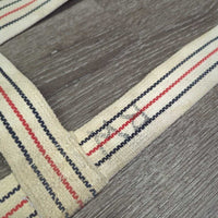 Cotton Web Open Stall Guard *gc, v.stained, dingy, dirt, rust, mnr cut, rust, marker, threads
