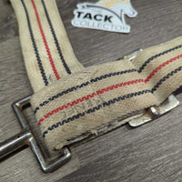 Cotton Web Open Stall Guard *gc, v.stained, dingy, dirt, rust, mnr cut, rust, marker, threads

