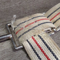 Cotton Web Open Stall Guard *gc, v.stained, dingy, dirt, rust, mnr cut, rust, marker, threads
