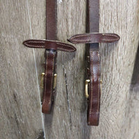 FS Rsd Padded Monocrown Bridle, Slide On Flash, Cotton Web Reins *vgc, clean, mnr scuffs, rubs & scratches, older?
