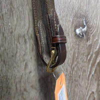 FS Rsd Padded Monocrown Bridle, Slide On Flash, Cotton Web Reins *vgc, clean, mnr scuffs, rubs & scratches, older?
