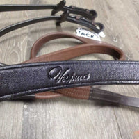 Pr Rubber Reins, stoppers, bag *new, older?
