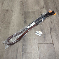 Pr Rubber Reins, stoppers, bag *new, older?
