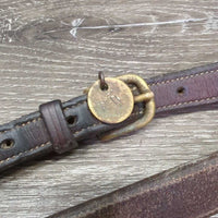 Rsd Breastplate, straps *vgc/gc, older, clean, mnr undone stitching, cuts, creased, stains, dents, rubs, residue

