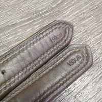 Thick Stiff Nylon Lined Stirrup Leathers *xc/like new, clean, v.mnr rubs, creases & dents
