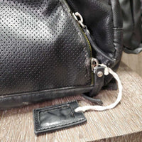 "Icon" Groom Backpack *vgc, clean, scuffs, rubs, torn seams & mesh, mnr hair, rubs, threads, peeled lthr
