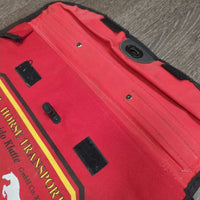 "Intl. Horse Transport" Cordura Info/Document Bag *vgc, dirty
