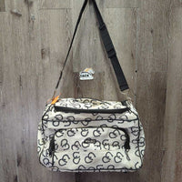 Padded Clipper Storage Bag, Shoulder Strap *gc, stains, dirty, marker, small holes, rubs
