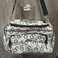 Padded Clipper Storage Bag, Shoulder Strap *gc, stains, dirty, marker, small holes, rubs
