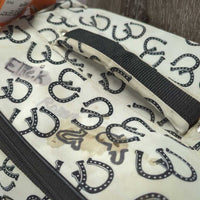 Padded Clipper Storage Bag, Shoulder Strap *gc, stains, dirty, marker, small holes, rubs
