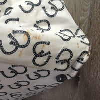 Padded Clipper Storage Bag, Shoulder Strap *gc, stains, dirty, marker, small holes, rubs

