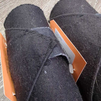 4 Stretchy Nylon Leg Wraps *gc, clean, rubs, snags, rough edges, pilly, faded

