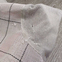 Hard Mesh Fly Mask, Ears *gc/fair, dirt, stains, older, snags, holes, shavings, marker, faded
