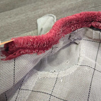 Hard Mesh Fly Mask, Ears *gc/fair, dirt, stains, older, snags, holes, shavings, marker, faded
