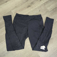 Euro Seat Riding Tight Breeches, Pull on *gc/vgc, mnr faded? linty, hairy, seam rubs & frays
