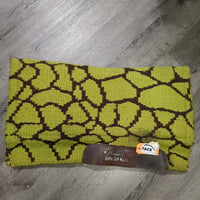 Wool Western Saddle Pad *gc, clean, wavy & hairy underside, hairy, rubs, stains, faded, snags

