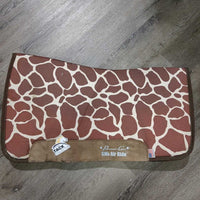 Fleece Lined Western Saddle Pad *vgc, mnr dirt, stains, rubs & hairy
