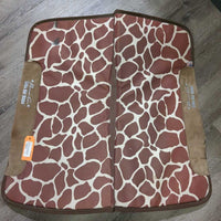 Fleece Lined Western Saddle Pad *vgc, mnr dirt, stains, rubs & hairy

