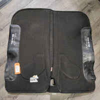 Neoprene Western Saddle Pad, Front Shims *gc, clean, hairy, clumpy, film, curled edges
