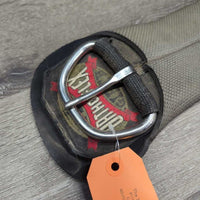 Neoprene Cinch, 2 D Rings *gc, stains, older, rubs, faded?, mnr dents
