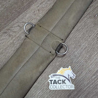 Neoprene Cinch, 2 D Rings *gc, stains, older, rubs, faded?, mnr dents
