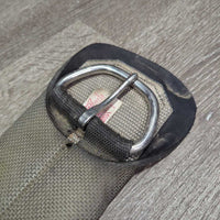 Neoprene Cinch, 2 D Rings *gc, stains, older, rubs, faded?, mnr dents
