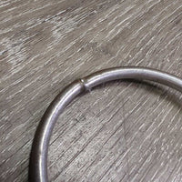 Thin Sweet Iron Western Loose Ring Bit *gc, clean, rust, rubs, uneven welds
