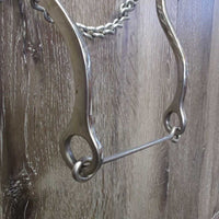 Headstall, Rubber Covered Bike Chain Mechanical Hackmore *gc, clean, stains, stiff?cracking rubber, older, rubs, sticker?residue
