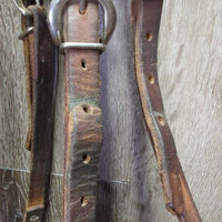 Headstall, Rubber Covered Bike Chain Mechanical Hackmore *gc, clean, stains, stiff?cracking rubber, older, rubs, sticker?residue
