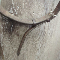 Soft Rsd Noseband, Flash *gc, stretched/bent chin, scrape, older, dirty seams, xholes
