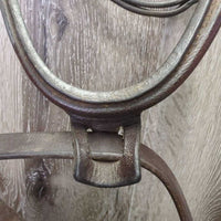 Soft Rsd Noseband, Flash *gc, stretched/bent chin, scrape, older, dirty seams, xholes
