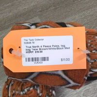 4 Fleece Polos, tag, bag *new
