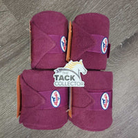 4 Fleece Polos, bag *xc/like new, older?, clean

