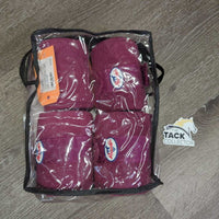 4 Fleece Polos, bag *xc/like new, older?, clean
