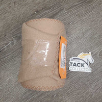 1 Only High Quality Vintage Wool Leg Wrap, iron-on label *vgc, clean, older, mnr pills, threads
