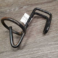 Stall Mount Hvy Metal Water Bucket Hook *gc, rubs, scratches & rust
