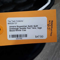 Satin Quilt Dressage Saddle Pad *new, tags
