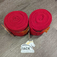 2 Fleece Polos *vgc, clean, hairy, mnr velcro threads
