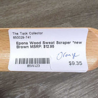Wood Sweat Scraper *new
