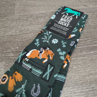 Thick Tall Riding Boot Socks, tag *new
