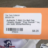 Ball Cap "Amplify Studs" "Frac Dancer" *xc, mnr stain
