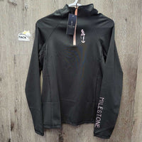 LS Technical Shirt, 1/4 Zip Up,tag *new
