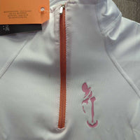LS Shirt, 1/4 Zip Up, tag *new
