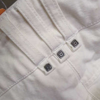 Euro Seat Breeches *vgc, mnr stains, puckers, seat seam rubs & stains
