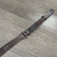 Rsd Leather Breastplate *gc, dry, clean, stiff, rubs, mismatched straps, twisted end, older?, xholes
