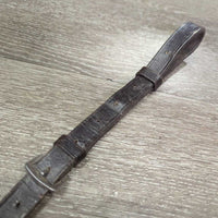 Rsd Leather Breastplate *gc, dry, clean, stiff, rubs, mismatched straps, twisted end, older?, xholes
