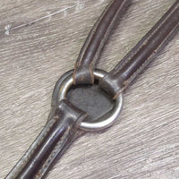 Rsd Leather Breastplate *gc, dry, clean, stiff, rubs, mismatched straps, twisted end, older?, xholes
