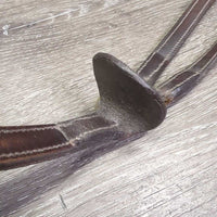 Rsd Leather Breastplate *gc, dry, clean, stiff, rubs, mismatched straps, twisted end, older?, xholes
